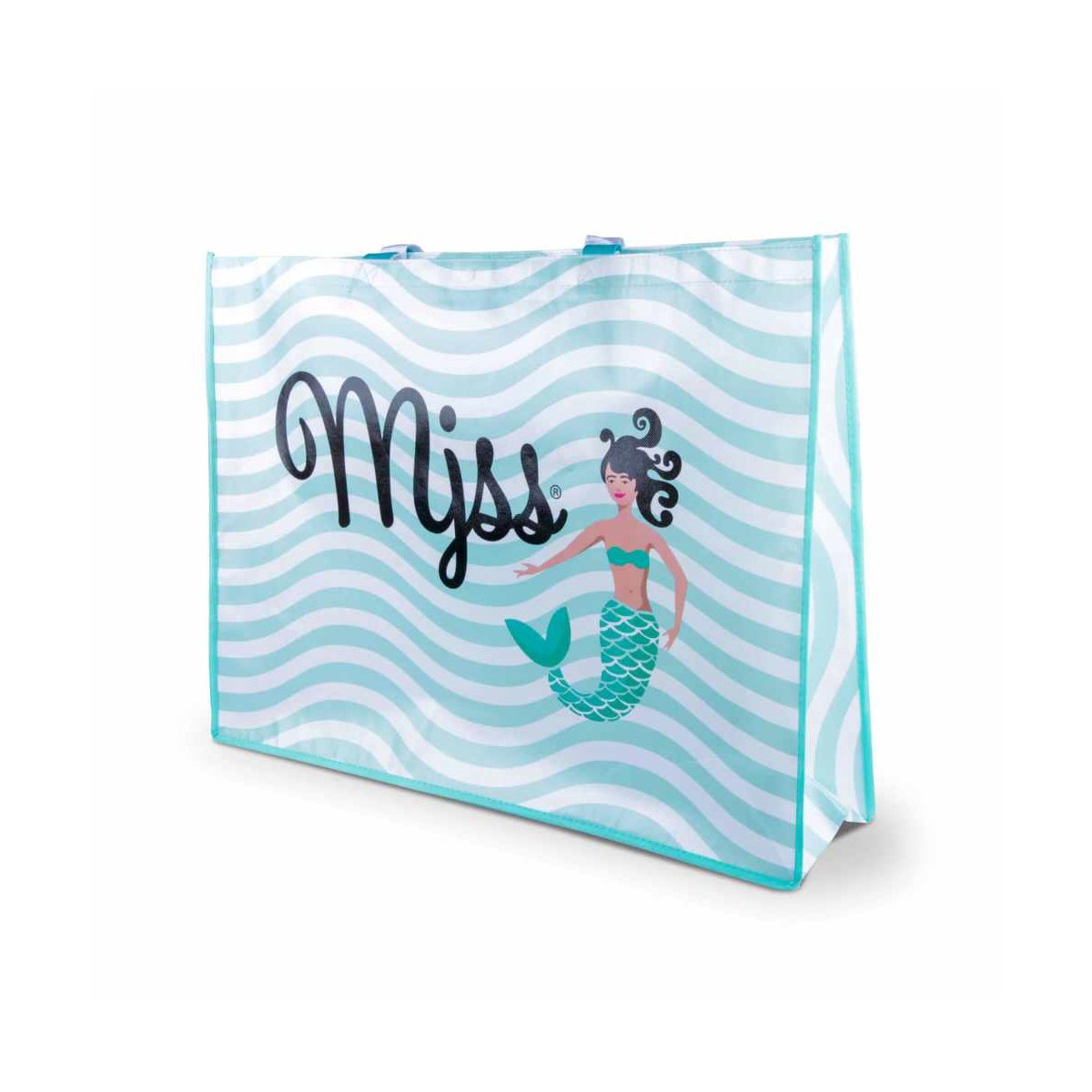 The functional mermaid carring bag from MJSS - Mermaid carring bag to do the groceries!