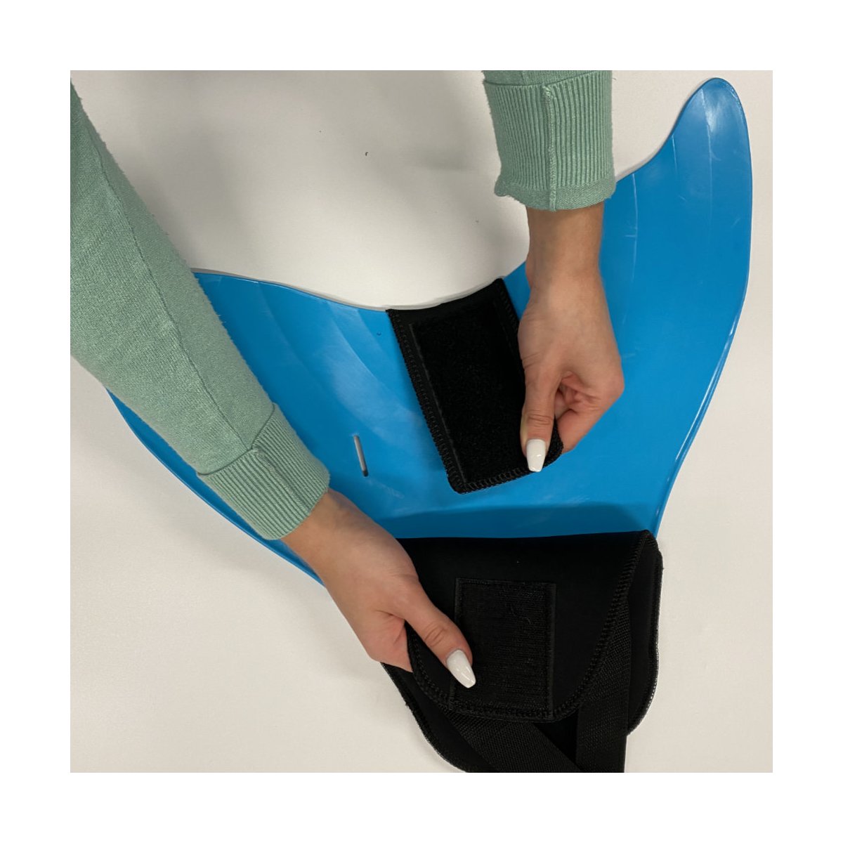 Monofin with a neoprene foot pocket - for a safe and comfortable swim! - Monofin with a neoprene foot pocket