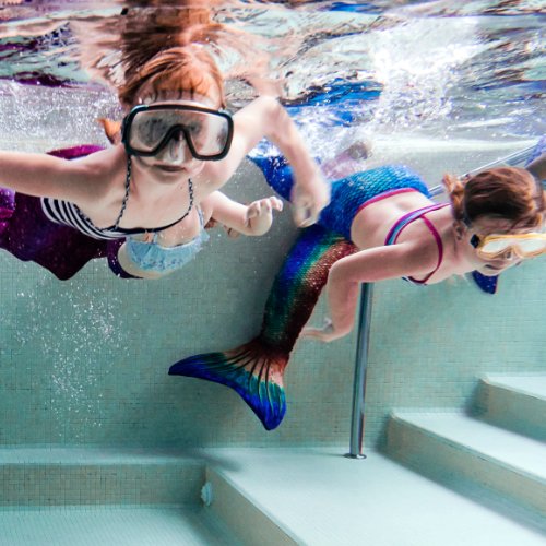 Meerjungfrauen Schwimmkurs