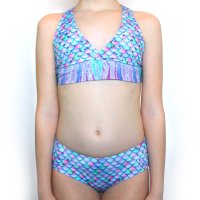Mermaid Bikini Aurora Borealis XS