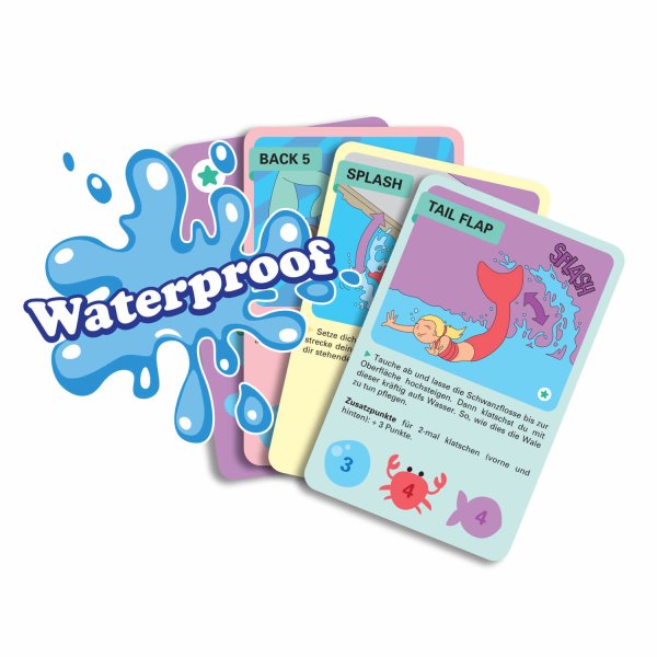 Meerjungfrau Trickkarten Spiel