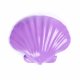 Demi-coquille pour la plongée violet