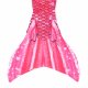 Meerjungfrau Kostüm Bahama Pink JS ohne Monoflosse