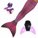 Mermaid Tail Bali Blush L with monofin pink tail and bikini