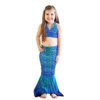 Toddler Mermaid Blue Lagoon XS with tail
