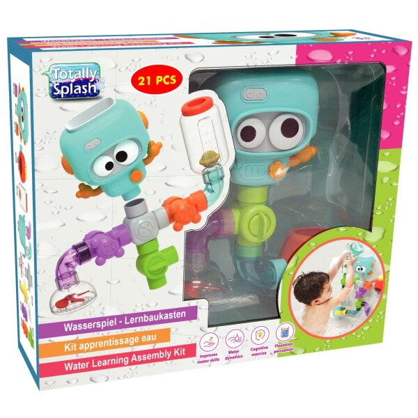 Splash Wasserspiel Lernbaukasten für kreative Wasserexperimente ab 3 Jahren