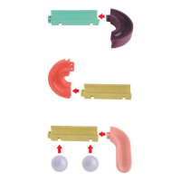 Splash Badewanne Rutschbahn 46 Teile für interaktiven Badespaß