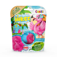 Inkee Flamingo Bath Bombs Multipack 3 Pieces with Jojoba Oil and Gum Scent