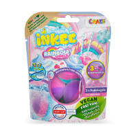 INKEE 3-Pack Bag Rainbow World Colorful Bath Bombs for Fizzy Baths