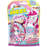 Unicorn Beach Surprise Bath Bomb with Popcorn Scent and...
