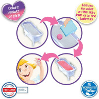 Unicorn Beach Surprise Bath Bomb with Popcorn Scent and Unicorn Collectibles