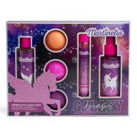 Galaxy Dreams Cosmic Bath Set with Body Milk, Shower Gel...
