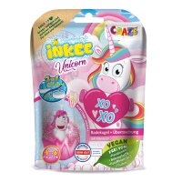 Inkee Überraschungs-Badekugel Unicorn mit Popcorn...
