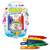 Inkee Bade-Malstifte 6er-Set für kreative Badewannen-Malerei