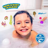 Inkee Bade-Malstifte 6er-Set für kreative Badewannen-Malerei
