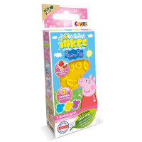 Inkee Peppa Pig Badebomben 3er-Set mit Erdbeerduft und Mandelöl