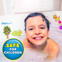 CRAZE Inkee Bath Coloring Sticks for Creative Bath Time Without Residue