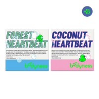 Bodyness Bath Heart in Pink and Blue for Luxurious Relaxation