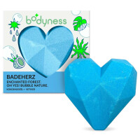 Bodyness Bath Heart in Pink and Blue for Luxurious Relaxation