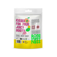Bodyness Bath Kisses 6-Pack Lip-Shaped Bath Bombs with Fruit Scents