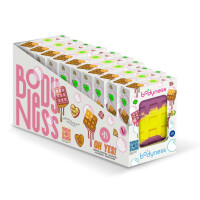BODYNESS Bath Bomb with Caramel Scent for Relaxing Bath Experiences
