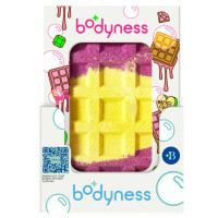 BODYNESS Bath Bomb with Caramel Scent for Relaxing Bath Experiences