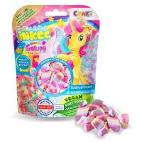 Inkee Bath Crumbles Galupy Unicorn - Cotton Candy Rainbow Bath Fun