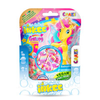 Inkee Bath Crumbles Galupy Unicorn - Cotton Candy Rainbow Bath Fun