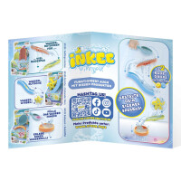 INKEE Double Slide Set for Exciting Bath Adventures with Colorful Toys