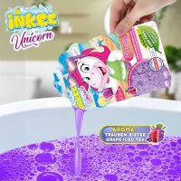 INKEE Unicorn Foam Bath for a Fragrant Bath Experience in Purple