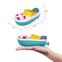Splashn Play Boat with Propeller Drive for Endless Bath Fun Without Batteries