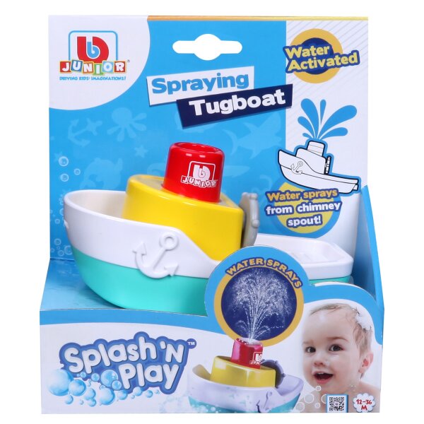 BB Junior Splashn Play Boat with Water Fountain for Splashing Fun