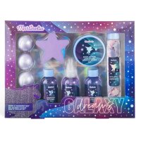 Galaxy Dreams Bath and Shower Set with Bubbles, Soap,...