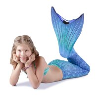 Mermaid Tail Kids for Swimming Blue Lagoon M