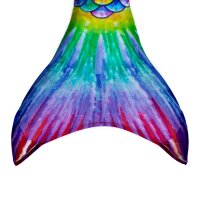 Meerjungfrau Kostüm Kinder Hawaiian Rainbow M