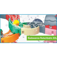 Splash Badewanne Rutschbahn XXL 74 Teile