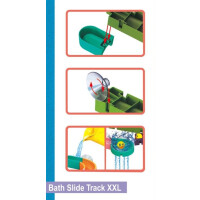 Splash Badewanne Rutschbahn XXL 74 Teile