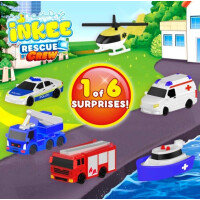 Inkee Überraschungsbadekugel Blaulicht Bande