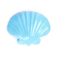 Muschelhälfte türkis