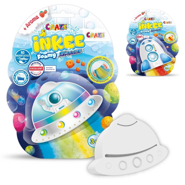 CRAZE Inkee Badebombe Foamy Space