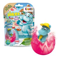 CRAZE Inkee Überraschungs-Badekugel Hippo