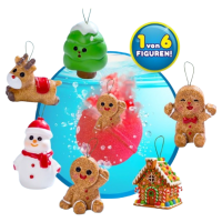CRAZE Inkee Überraschungs-Badekugel Gingerbread