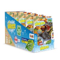INKEE Dino Surprise Bath Bomb for Dino Fans with Sweet Peach Scent