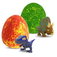 INKEE Dino Surprise Bath Bomb for Dino Fans with Sweet Peach Scent