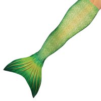 Mermaid Tail Lime Rickey M without monofin