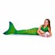 Meerjungfrauenflosse Lime Rickey L mit Monoflosse grün und Kostüm